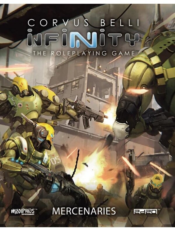 Infinity The Roleplaying Game Mercenaries Sourcebook