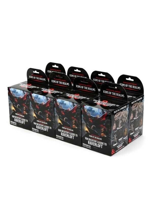Dungeons & Dragons Icons Of The Realms Van Richten's Guide To Ravenloft 8 ct. Booster Brick