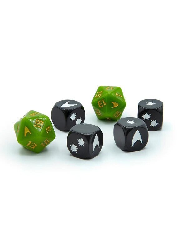 Star Trek Adventures RPG Kirk's Tunic Dice Blister