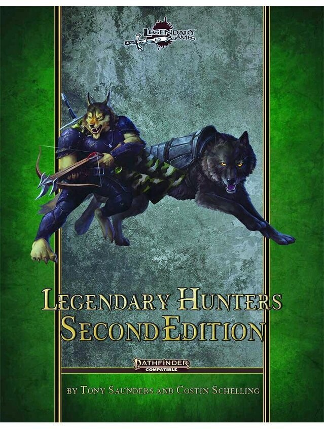 Pathfinder RPG Legendary Hunters Second Edition