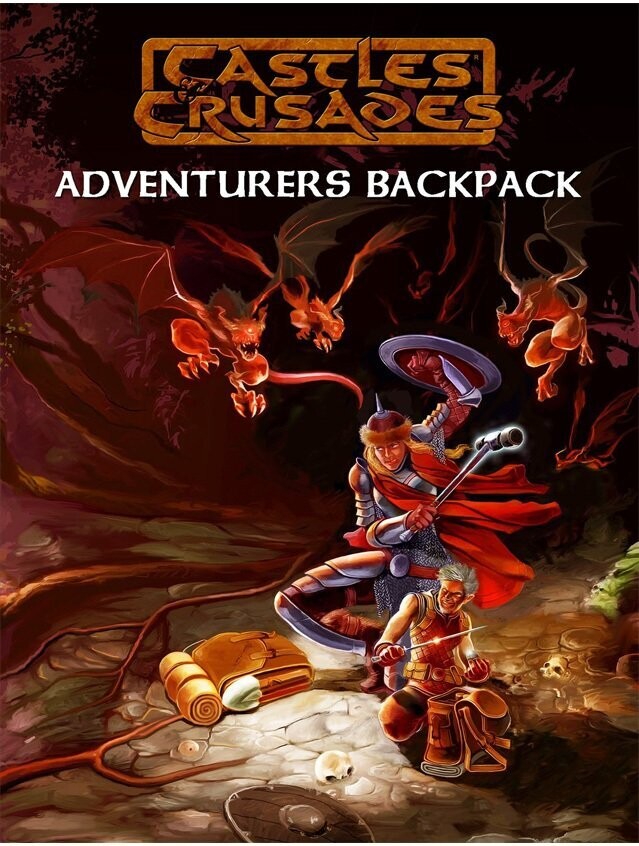 Castles & Crusades RPG Adventurers Backpack