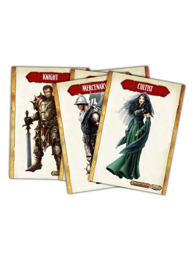 Savage Worlds Pathfinder Ally & Adversary Cards Set