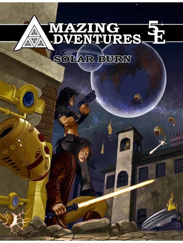 Amazing Adventures 5E Solar Burn (Softback + PDF)