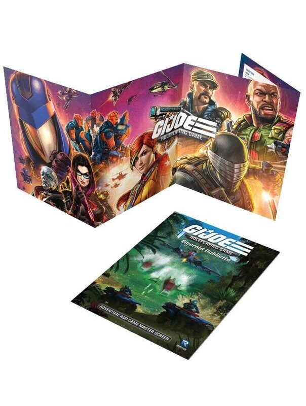 G. I. Joe Roleplaying Game The Emerald Oubliette Adventure & GM Screen