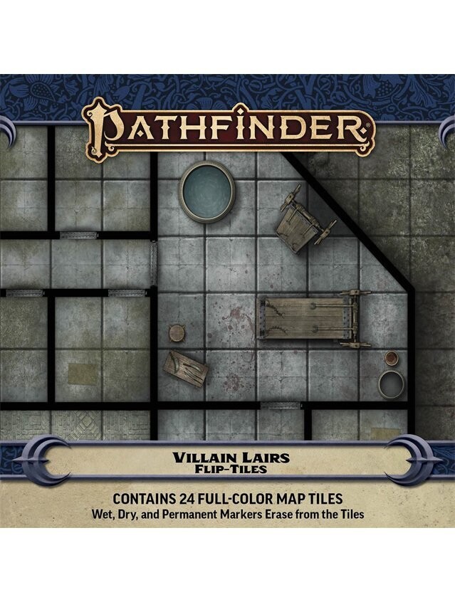 Pathfinder RPG Flip-Tiles Villain Lairs Set