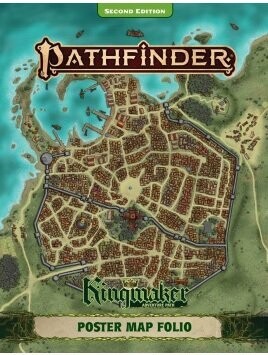 Pathfinder RPG Kingmaker Poster Map Folio