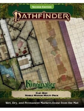 Pathfinder RPG Flip-Mat Kingmaker Adventure Path Noble Manor Multi-Pack