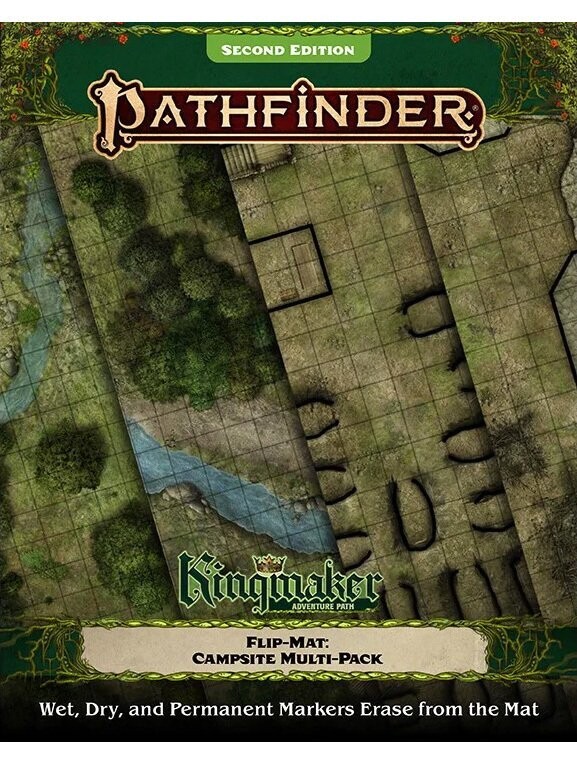 Pathfinder RPG Flip-Mat Kingmaker Adventure Path Campsite Multi-Pack