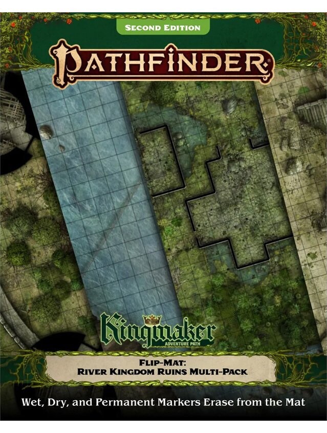 Pathfinder RPG Flip-Mat Kingmaker Adventure Path River Kingdom Ruins Multi-Pack