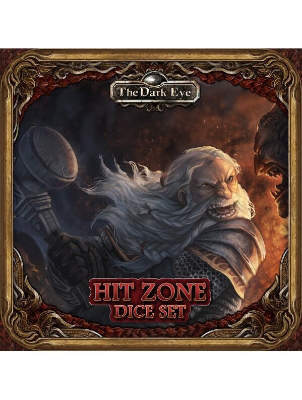 The Dark Eye Hit Zone Dice Set