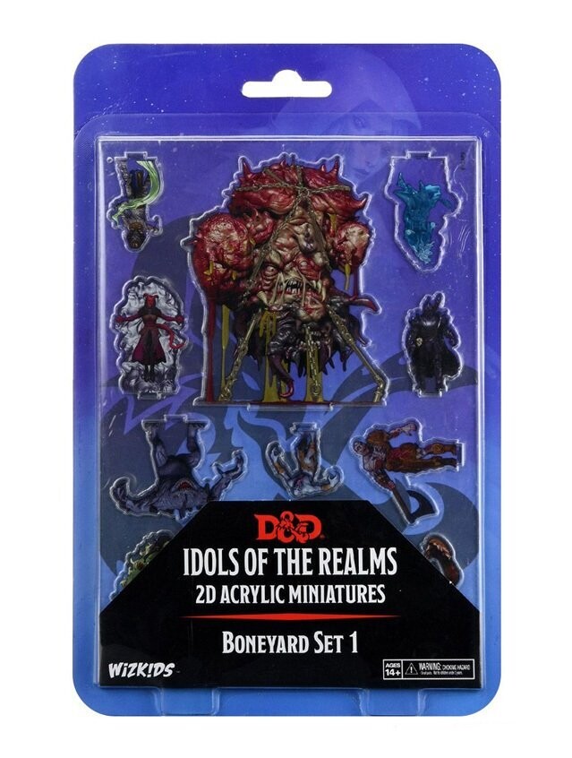 Dungeons & Dragons Idols Of The Realms Boneyard Set 1