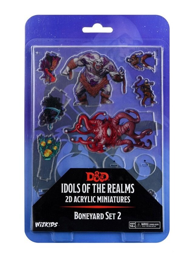 Dungeons & Dragons Idols Of The Realms Boneyard Set 2