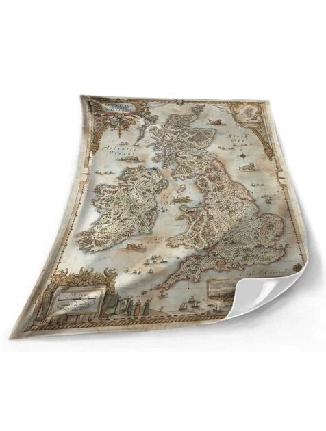 Vaesen Nordic Horror Roleplaying Mythic Britain & Ireland Maps & Handouts