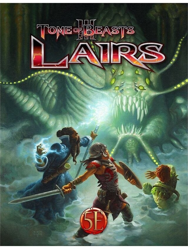 Tome Of Beasts III Lairs 5e