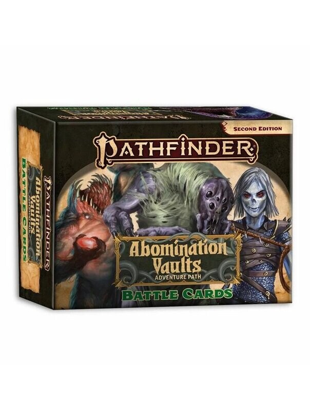 Pathfinder RPG Abomination Vaults Battle Cards