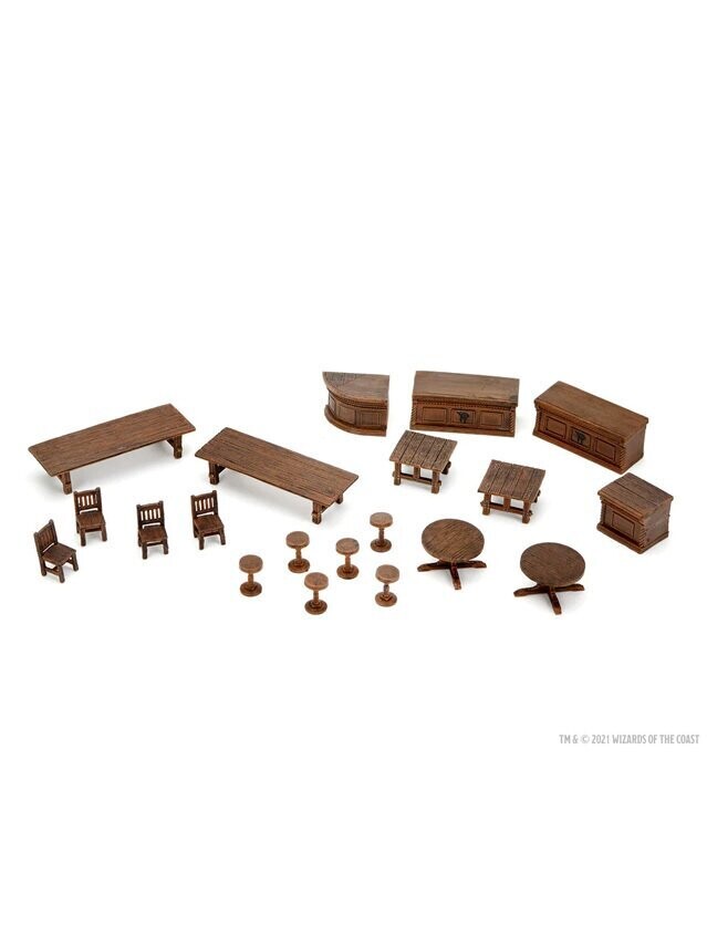 Dungeons & Dragons Icons Of The Realms Tales From The Yawning Portal Premium Set Bars & Tables