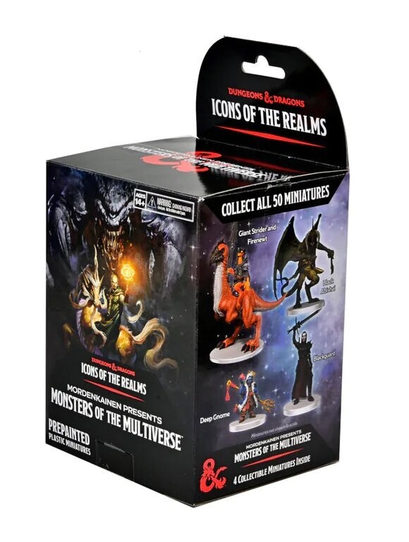 Dungeons & Dragons Icons Of The Realms Mordenkainen Presents Monsters Of The Multiverse Booster Pack