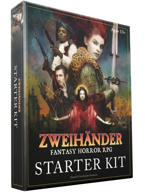 Zweihander Fantasy Horror RPG Starter Kit