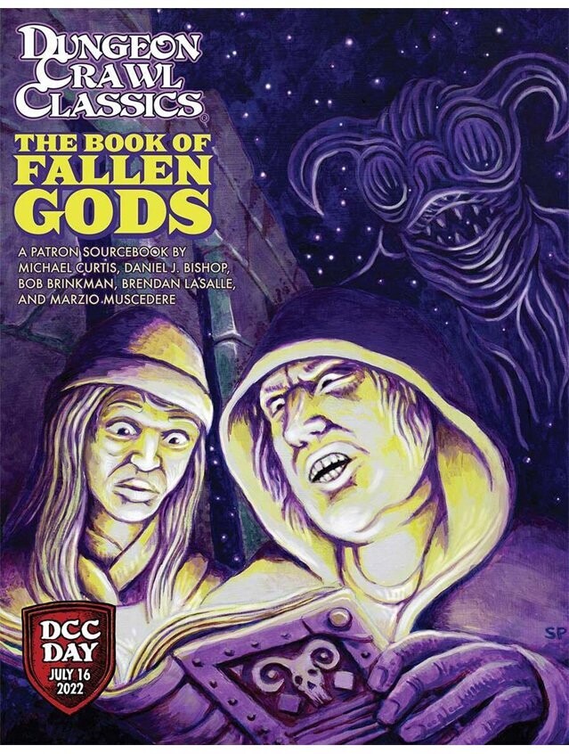 Dungeon Crawl Classics DCC Day 2022 The Book Of Fallen Gods + FREE Adventure Pack