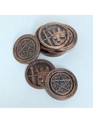 Mazes Fantasy Roleplaying Custom Coin Set