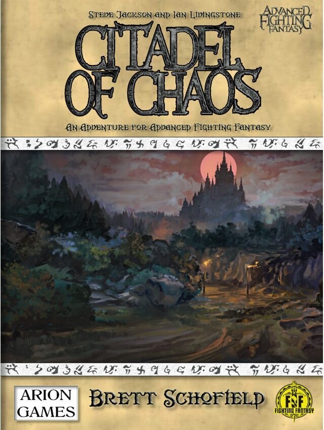 Advanced Fighting Fantasy Citadel Of Chaos (Softback + PDF)