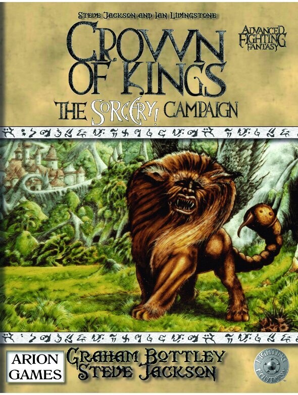 Advanced Fighting Fantasy Crown Of Kings The Sorcery Campaign