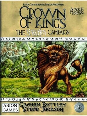 Advanced Fighting Fantasy Crown Of Kings The Sorcery Campaign (Softback + PDF)