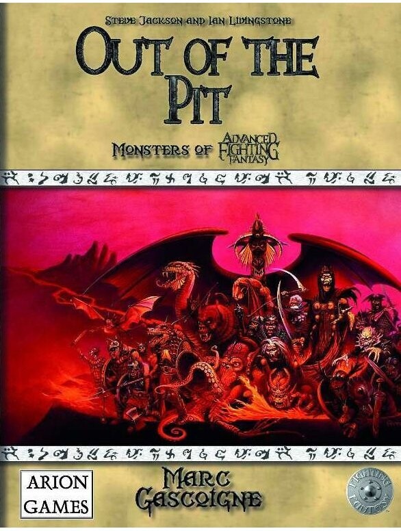 Advanced Fighting Fantasy Out Of The Pit