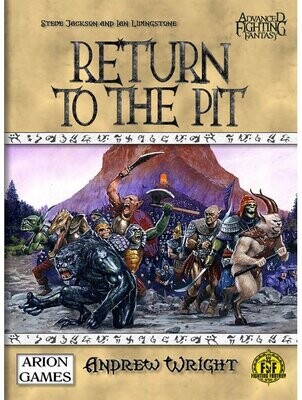 Advanced Fighting Fantasy Return To The Pit (Hardback + PDF)