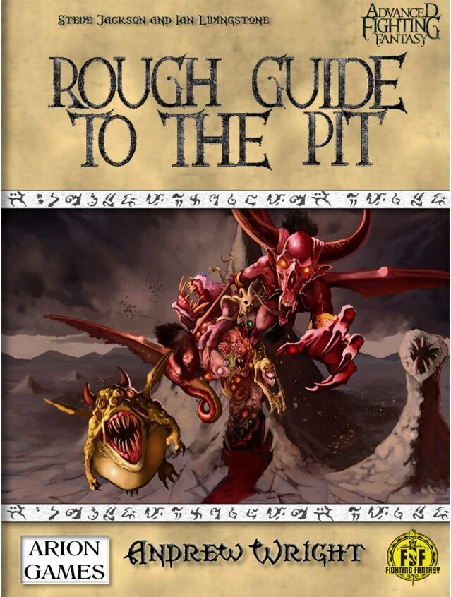 Advanced Fighting Fantasy Rough Guide To The Pit (Softback + PDF)