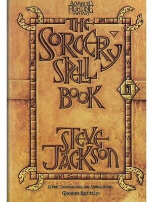 Advanced Fighting Fantasy The Sorcery Spell Book (Softback + PDF)