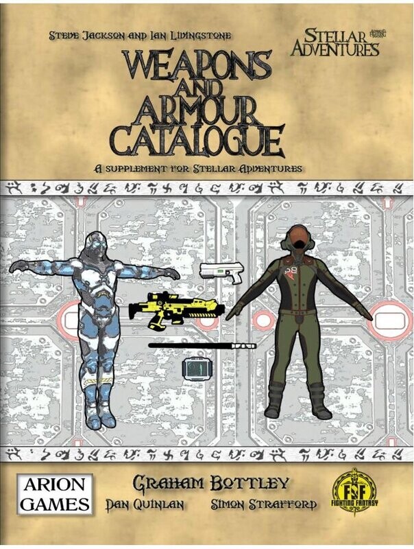 Advanced Fighting Fantasy Stellar Adventures Weapons And Armour Catalogue