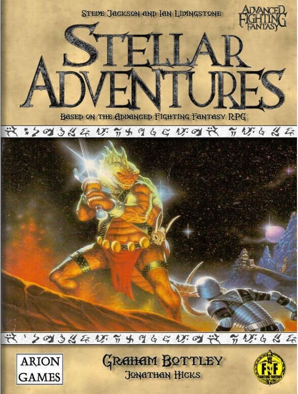 Advanced Fighting Fantasy Stellar Adventures (Softback + PDF)