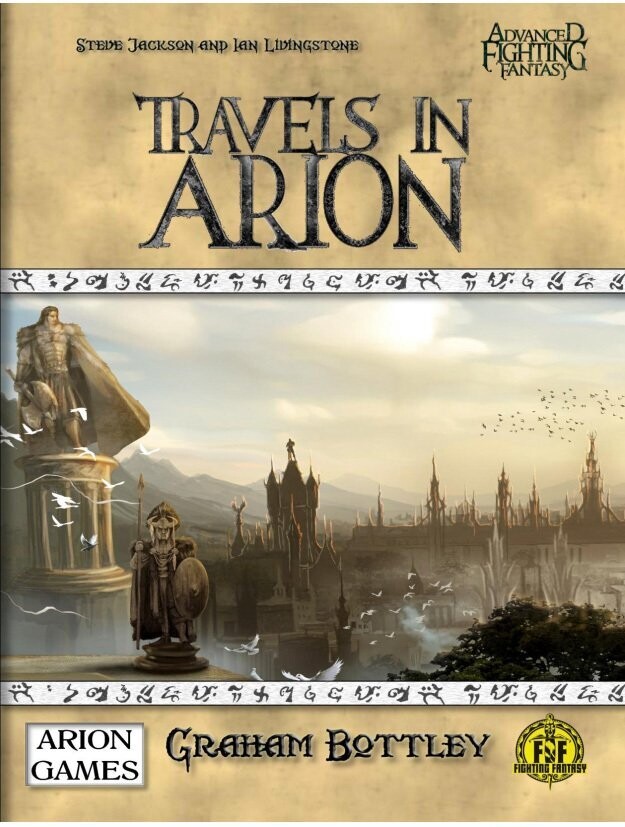Advanced Fighting Fantasy Travels In Arion (Softback + PDF)