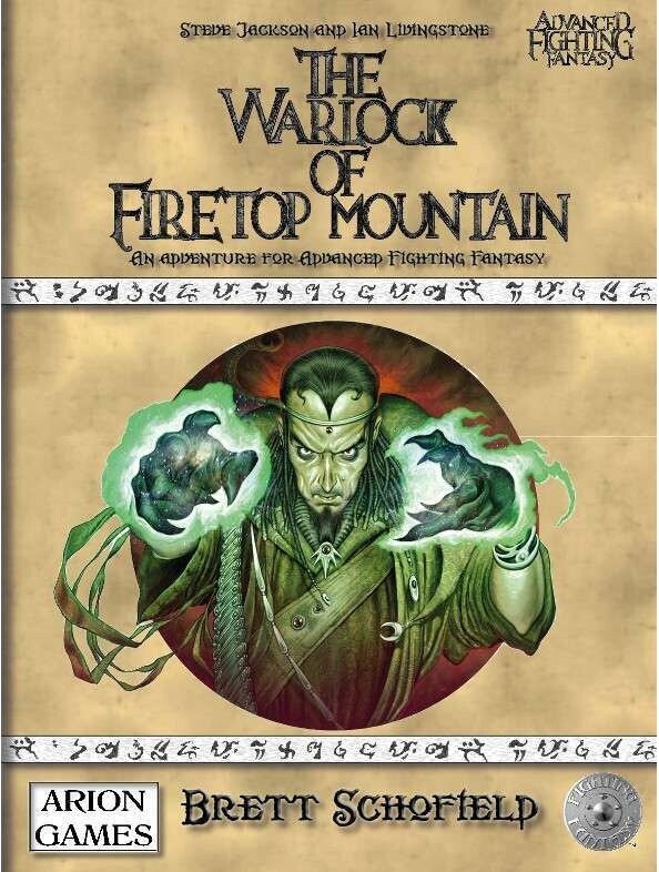 Advanced Fighting Fantasy The Warlock Of Firetop Mountain