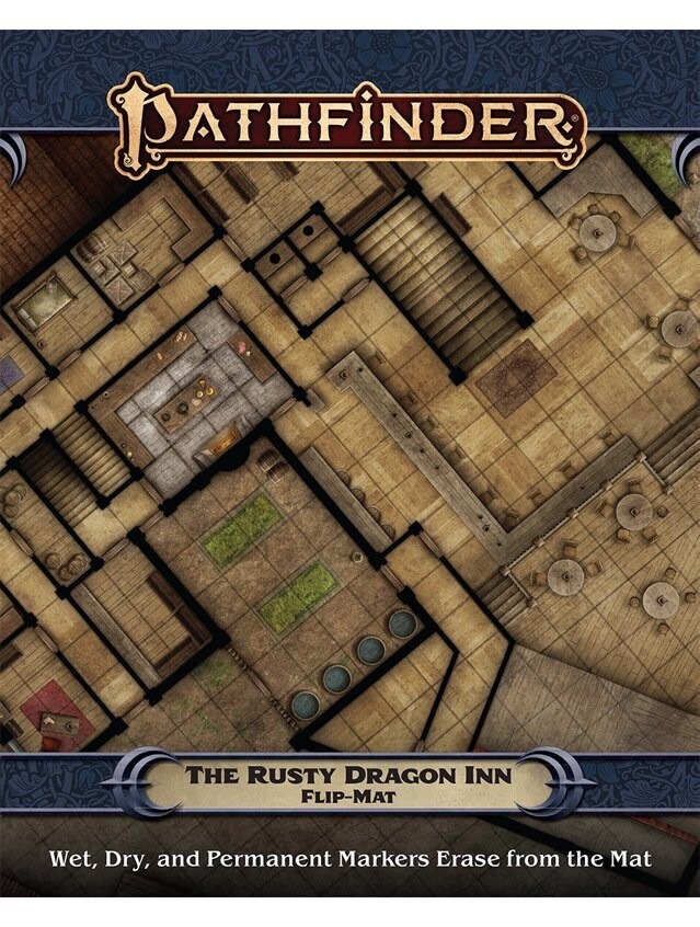 Pathfinder RPG Flip-Mat The Rusty Dragon Inn