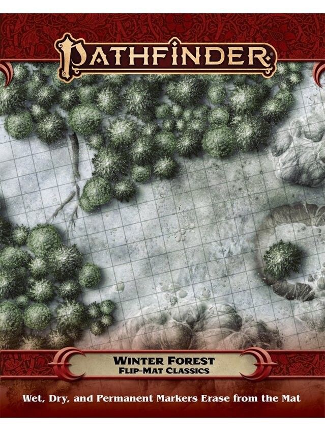 Pathfinder RPG Flip-Mat Classics Winter Forest