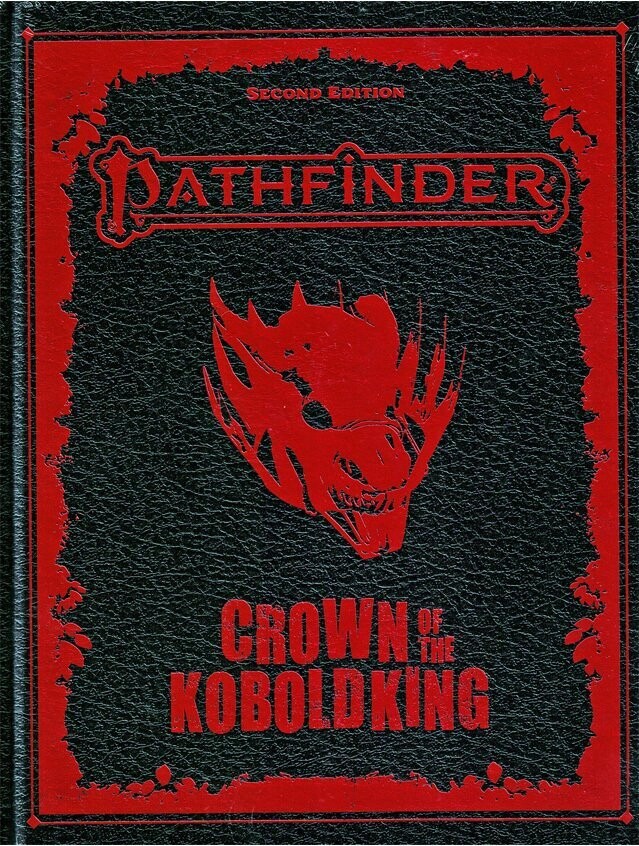 Pathfinder RPG Crown Of The Kobold King Anniversary Edition Special Edition
