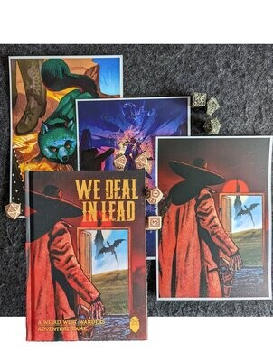 We Deal In Lead + A5 Art Print Bundle Set (Hardback + PDF)