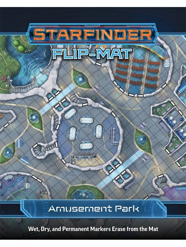 Starfinder RPG Flip-Mat Amusement Park