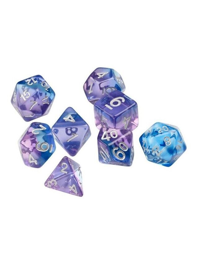 Violet Betta Polyhedral Dice Set