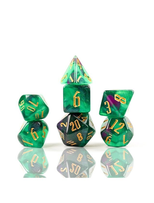 Nebula Skybox Polyhedral Dice Set