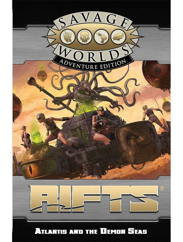 Savage Worlds Rifts Atlantis And The Demon Seas (Revised)