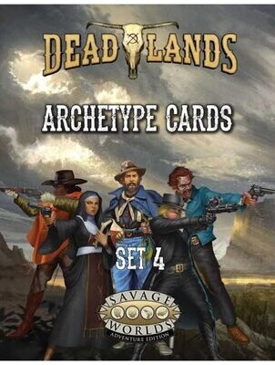 Savage Worlds Deadlands The Weird West Hell On The High Planes Archetypes Set 4
