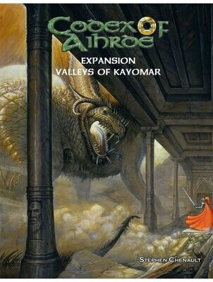 5th Edition Role Playing Codex Of Aihrde Expansion Valleys of Kayomar (Softback + PDF)