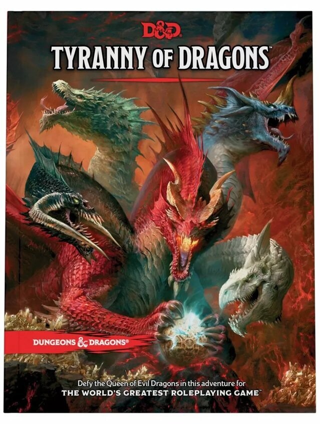 Dungeons & Dragons Tyranny Of Dragons Evergreen Version
