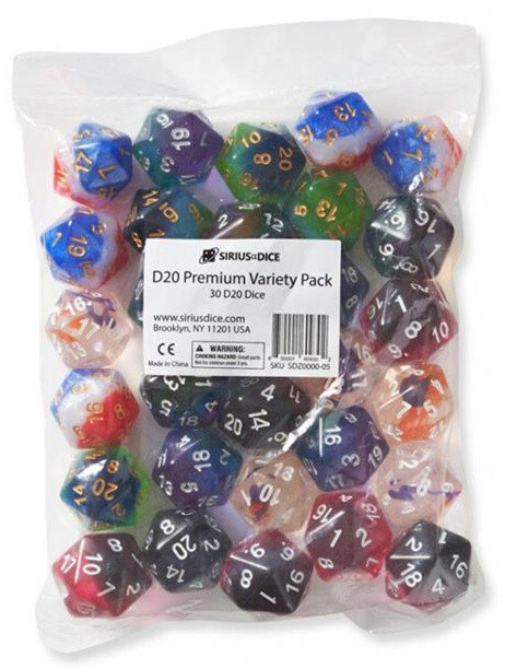 D20 x 30 Premium Variety Pack