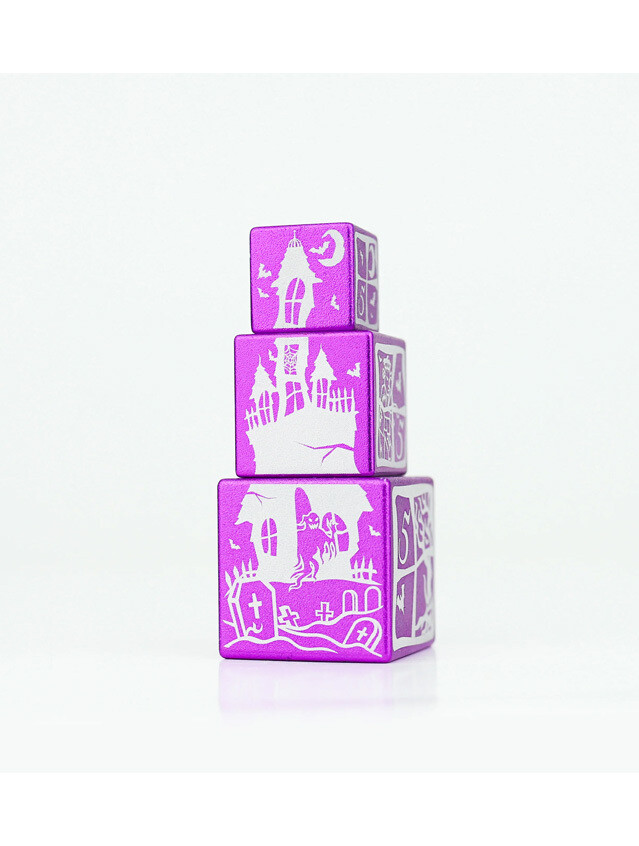 Stackables D6 Dice Set Halloween Haunted House