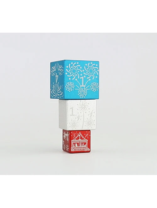 Stackables D6 Dice Set Fireworks