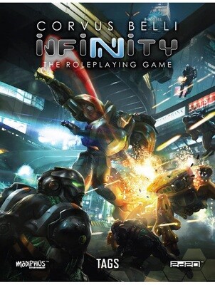 Infinity The Roleplaying Game TAGS Tactical Armoured Gears